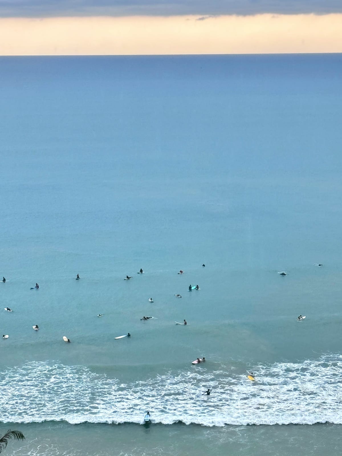 Surfing at Weligama Bay — 5 minutes away